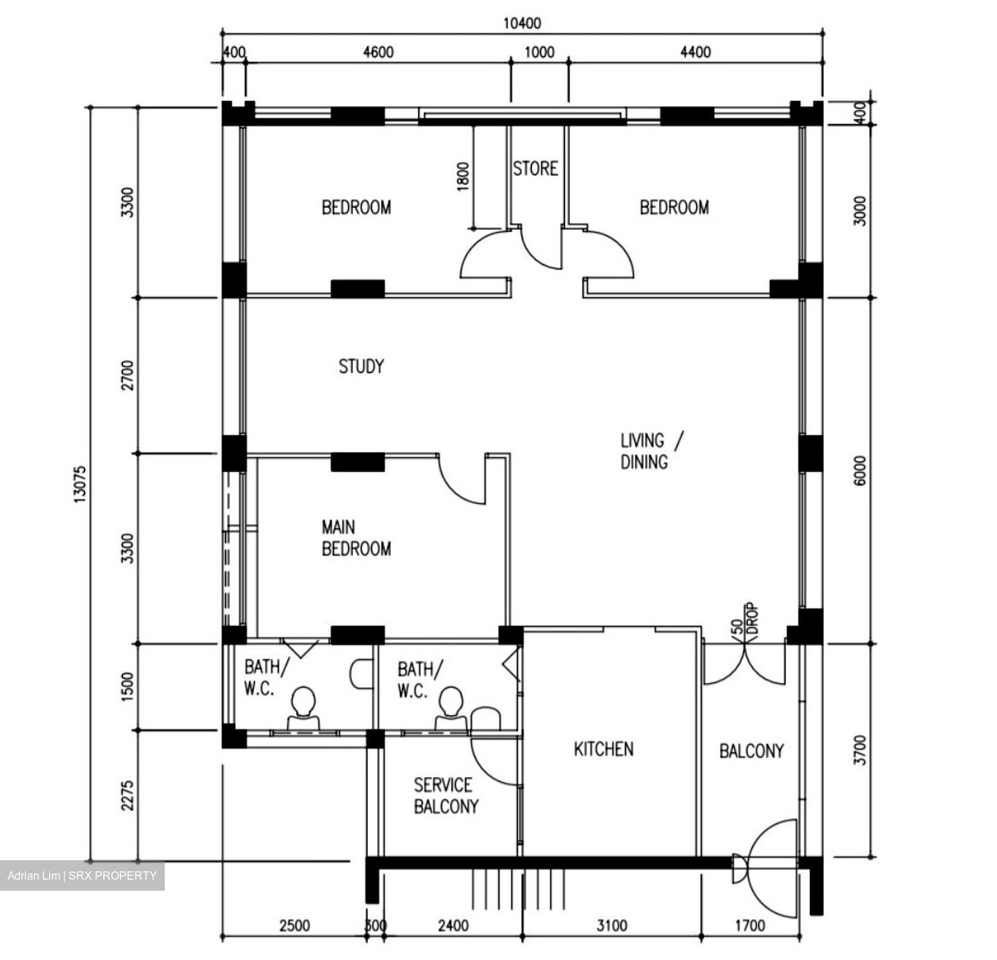 Blk 929 Hougang Street 91 (Hougang), HDB 5 Rooms #631622211